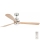 FARO 33505DC - LED Laeventilaator LANTAU XL LED/15W/230V puit/matt kroom d. 168 cm + kaugjuhtimispult