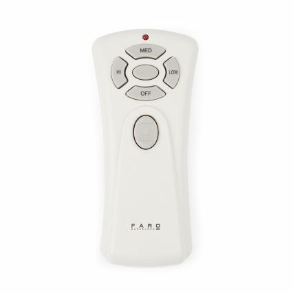 FARO 33518DC - LED laeventilaator LANTAU LED/15W/230V Ø 132 cm mattkroom/puit + kaugjuhtimispult