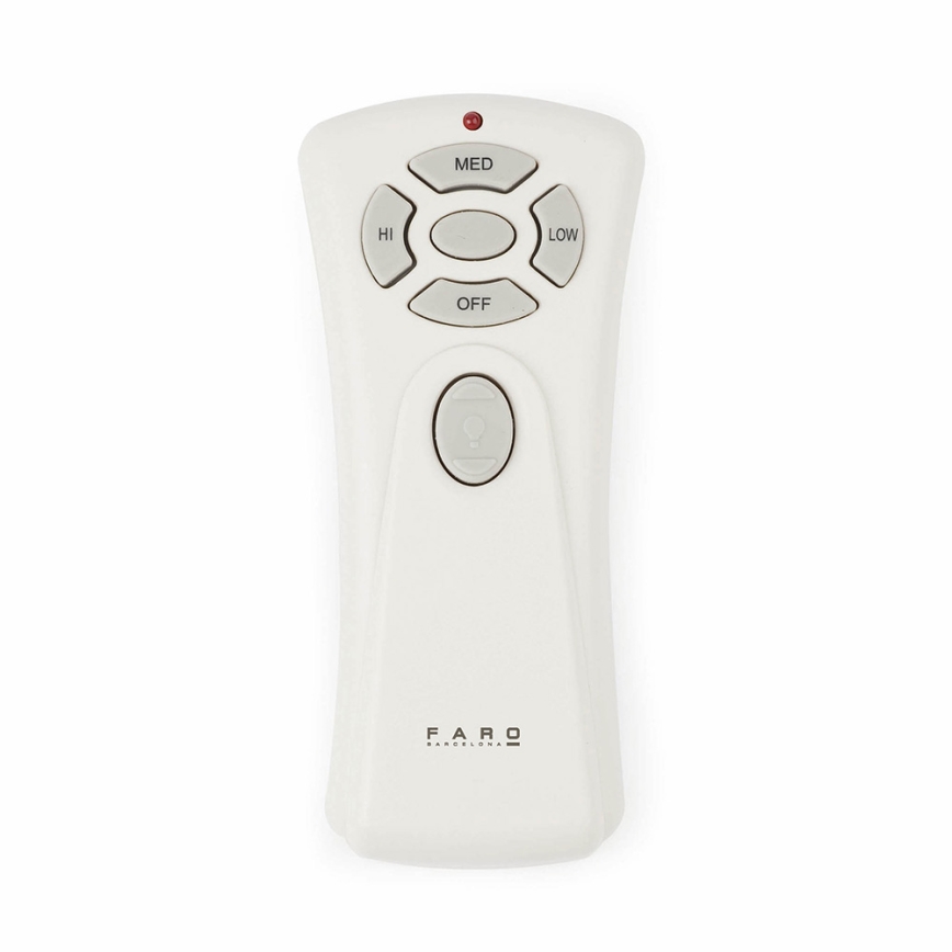 FARO 33518DC - LED laeventilaator LANTAU LED/15W/230V Ø 132 cm mattkroom/puit + kaugjuhtimispult