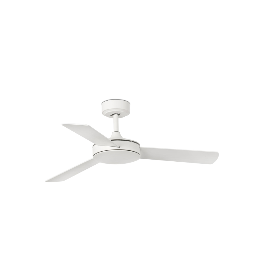 FARO 33603DCWT - Laeventilaator MINI MALLORCA S pruun/valge d. 106 cm Wi-Fi Tuya + kaugjuhtimispult