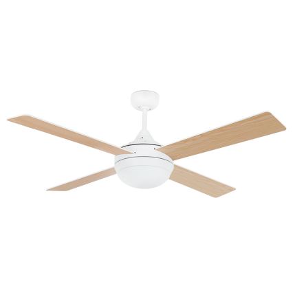 FARO 33700 - Laeventilaator ICARIA kaugjuhtimispuldiga 2xE27/20W/230V valge