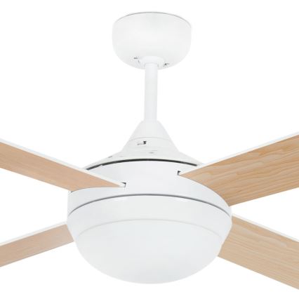 FARO 33700 - Laeventilaator ICARIA kaugjuhtimispuldiga 2xE27/20W/230V valge