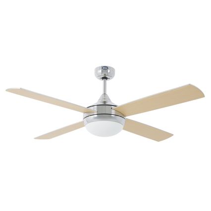 FaRO 33701 - Laeventilaator ICARIA puldiga 2xE27/20W/230V hall d. 132 cm + pult