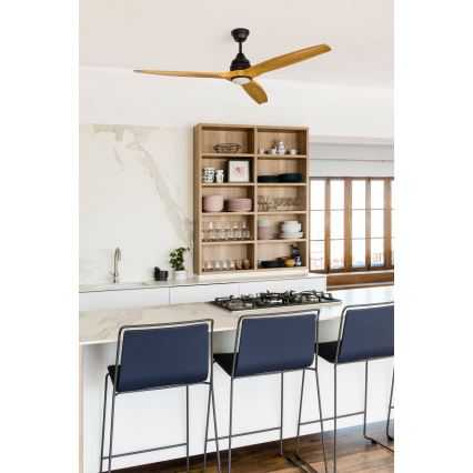 FARO 33719DC - LED Hämardatav laeventilaator ALO LED/20W/230V 2700/4000/6500K d. 152 cm + kaugjuhtimispult
