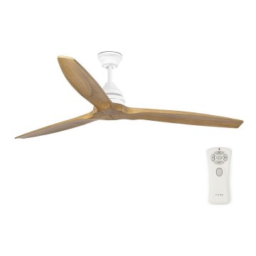 FARO 33728 - Laeventilaator ALO valge/pruun d. 152 cm + pult