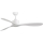 FARO 33750DCWT - Laeventilaator LUZON L valge d. 132 cm Wi-Fi Tuya + kaugjuhtimispult