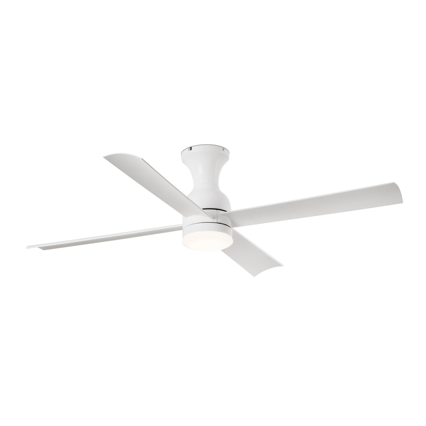 FARO 33756 - LED Laeventilaator FRASER LED/16W/230V valge d. 120 cm + pult