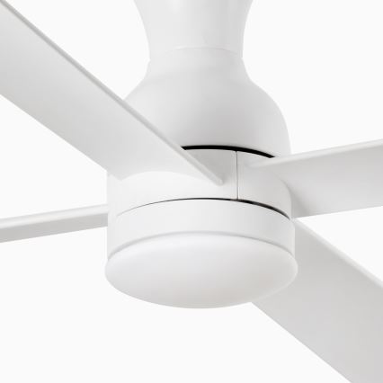 FARO 33756WT - LED Laeventilaator FRASER XL LED/16W/230V valge d. 120 cm Wi-Fi Tuya + kaugjuhtimispult