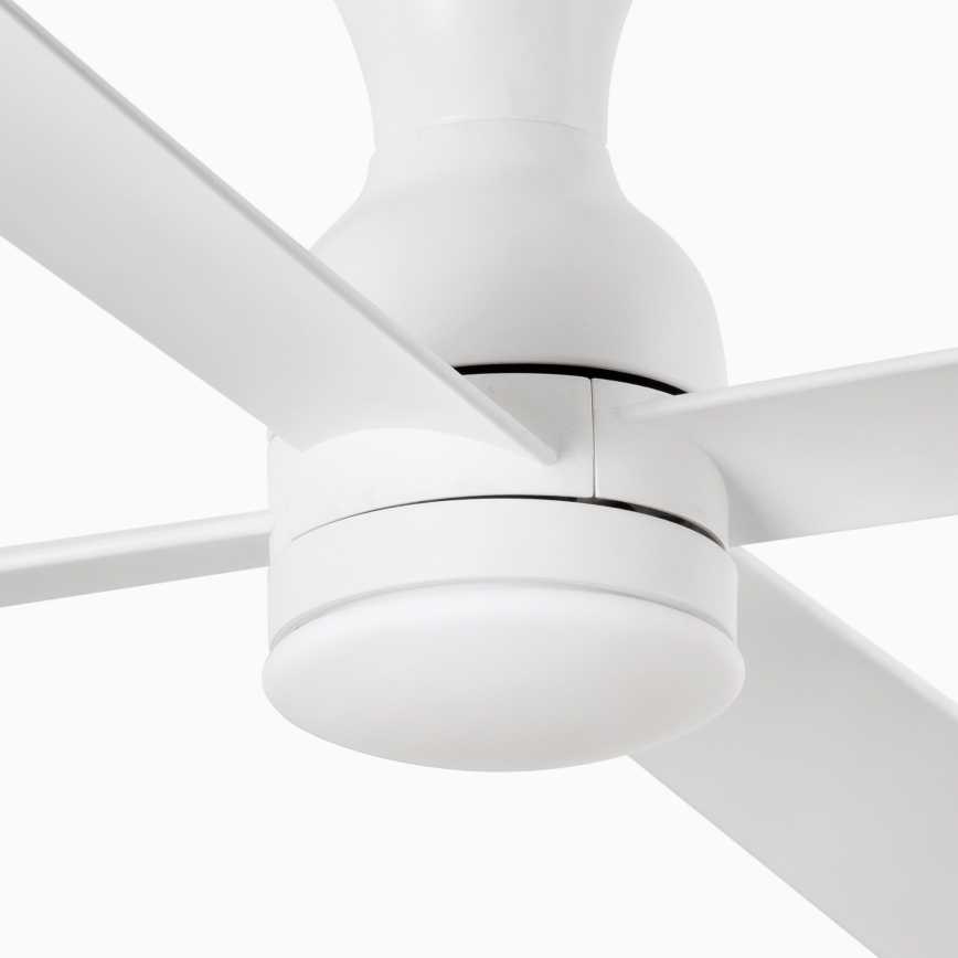 FARO 33756WT - LED Laeventilaator FRASER XL LED/16W/230V valge d. 120 cm Wi-Fi Tuya + kaugjuhtimispult