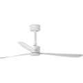 FARO 33760WT - Laeventilaator AMELIA L valge d. 132 cm Wi-Fi Tuya + kaugjuhtimispult