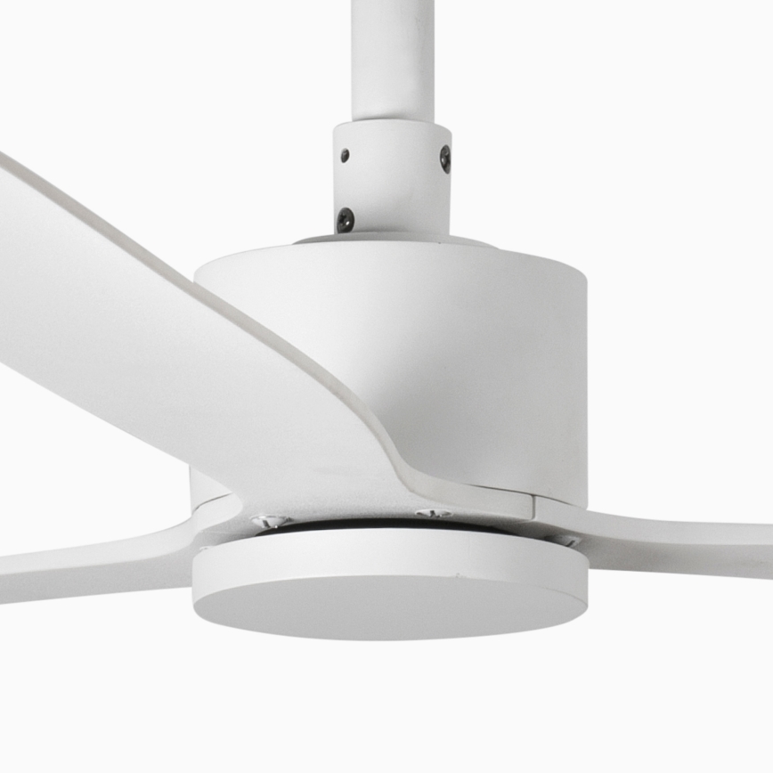 FARO 33760WT - Laeventilaator AMELIA L valge d. 132 cm Wi-Fi Tuya + kaugjuhtimispult