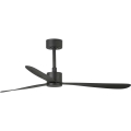 FARO 33761WT - Laeventilaator AMELIA L must d. 132 cm Wi-Fi Tuya + kaugjuhtimispult