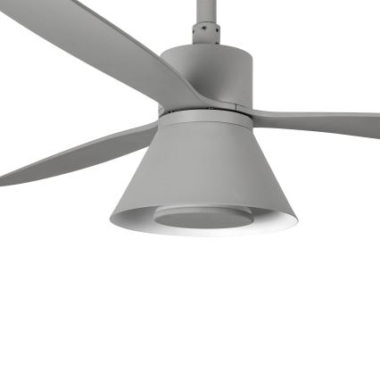 FARO 33762WT-24 - LED Hämardatav laeventilaator AMELIA L CONE LED/20W/230V 2700/3500/5000K hall d. 132 cm Wi-Fi Tuya + kaugjuhtimispult