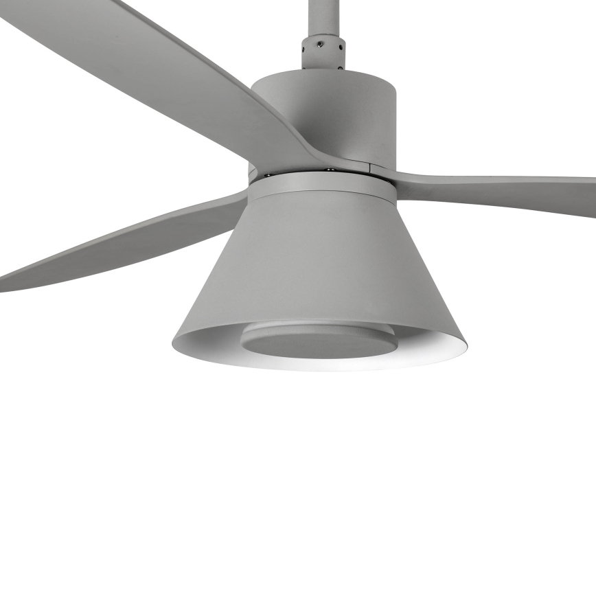 FARO 33762WT-24 - LED Hämardatav laeventilaator AMELIA L CONE LED/20W/230V 2700/3500/5000K hall d. 132 cm Wi-Fi Tuya + kaugjuhtimispult