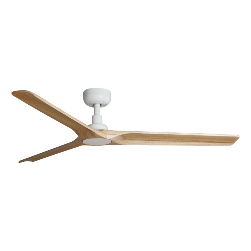 FARO 33810WT - Laeventilaator HEYWOOD L puit/valge d. 132 cm Wi-Fi Tuya + kaugjuhtimispult