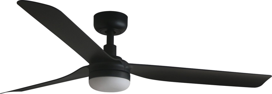 FARO 33815WT-21 - LED Hämardatav laeventilaator PUNT M LED/18W/230V 3000/4200/6500K must d. 132 cm Wi-Fi Tuya + kaugjuhtimispult
