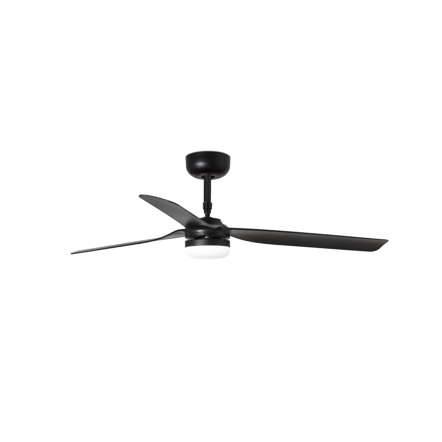 FARO 33815WT-21 - LED Hämardatav laeventilaator PUNT M LED/18W/230V 3000/4200/6500K must d. 132 cm Wi-Fi Tuya + kaugjuhtimispult