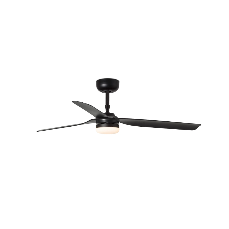 FARO 33815WT-21 - LED Hämardatav laeventilaator PUNT M LED/18W/230V 3000/4200/6500K must d. 132 cm Wi-Fi Tuya + kaugjuhtimispult