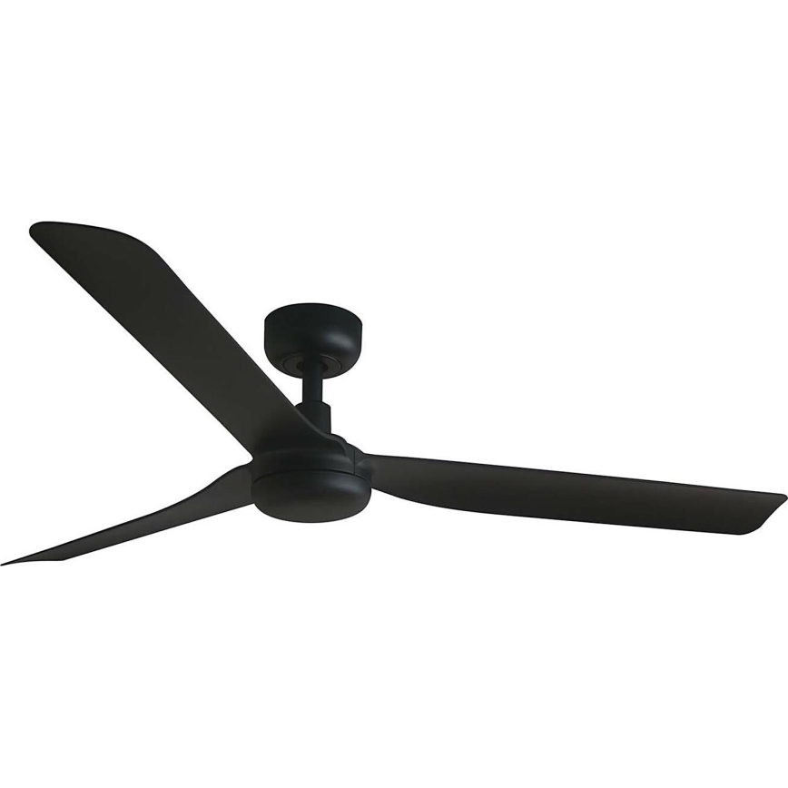 FARO 33815WT - Laeventilaator PUNT M must d. 132 cm Wi-Fi Tuya + kaugjuhtimispult