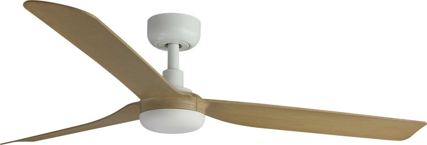 FARO 33816WT - Laeventilaator PUNT M pruun/valge d. 132 cm Wi-Fi Tuya + kaugjuhtimispult