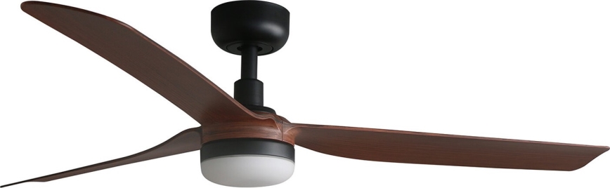 FARO 33817WT-21 - LED Hämardatav laeventilaator PUNT M LED/18W/230V pruun/must d. 132 cm Wi-Fi Tuya + kaugjuhtimispult