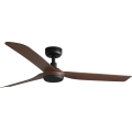 FARO 33817WT - Laeventilaator PUNT M pruun/must d. 132 cm Wi-Fi Tuya + kaugjuhtimispult