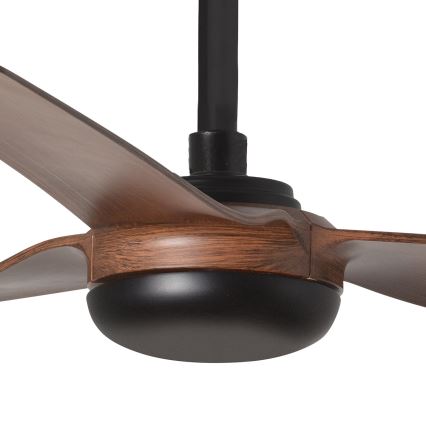 FARO 33817WT - Laeventilaator PUNT M pruun/must d. 132 cm Wi-Fi Tuya + kaugjuhtimispult