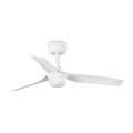 FARO 33820-1TW - LED-hämardatav laeventilaator MINI PUNT S LED/10W 2700/3000/4000K valge läbimõõt 90 cm + kaugjuhtimispult
