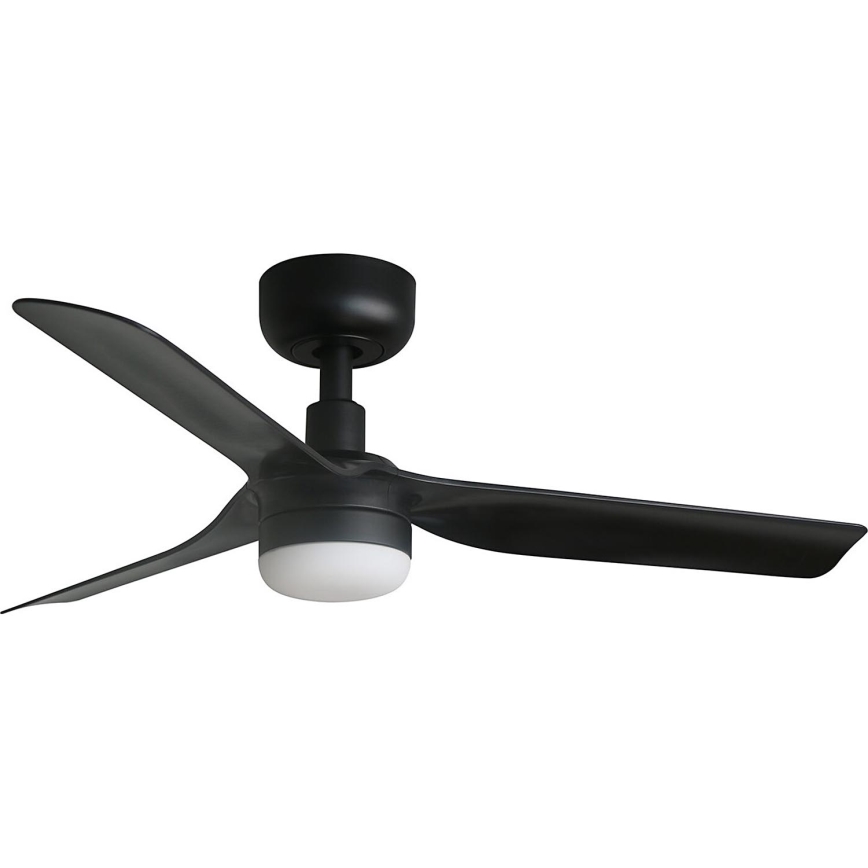 FARO 33822WT-1TW - LED Hämardatav laeventilaator MINI PUNT S LED/10W/230V 2700/4000/6000K must d. 90 cm Wi-Fi Tuya + kaugjuhtimispult