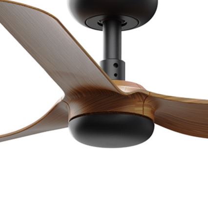 FARO 33823 - Laeventilaator MINI PUNT S pruun/must d. 90 cm + kaugjuhtimispult
