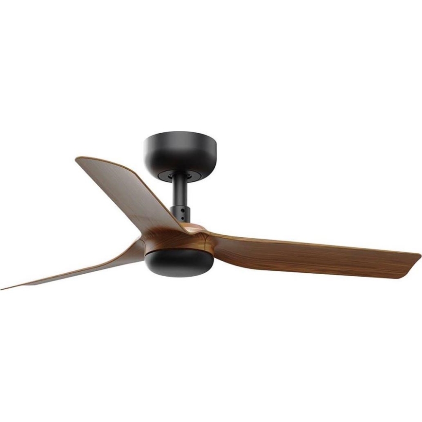FARO 33823WT - Laeventilaator MINI PUNT S pruun/must d. 90 cm Wi-Fi Tuya + kaugjuhtimispult