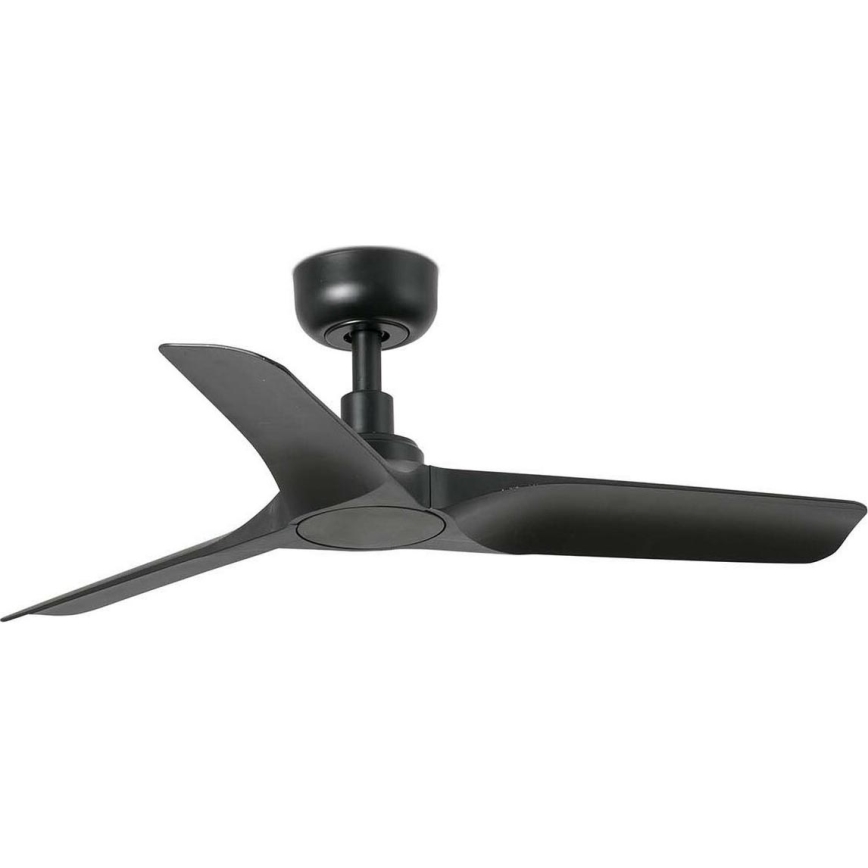 FARO 33825WT - Laeventilaator HEY S must d. 90 cm Wi-Fi Tuya + kaugjuhtimispult
