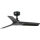 FARO 33825WT - Laeventilaator HEY S must d. 90 cm Wi-Fi Tuya + kaugjuhtimispult