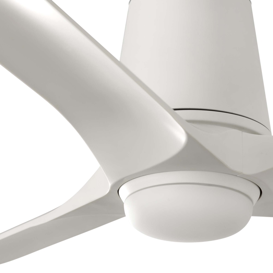 FARO 33826-1TW - LED hämardatav laeventilaator HEY TUB S LED/10W/230V 2700/3000/4000K valge läbimõõt 90 cm + kaugjuhtimispult