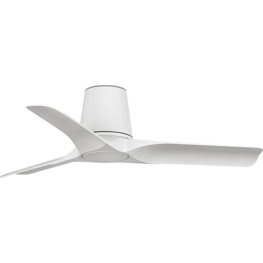 FARO 33826WT - Laeventilaator HEY TUB S valge d. 90 cm Wi-Fi Tuya + kaugjuhtimispult