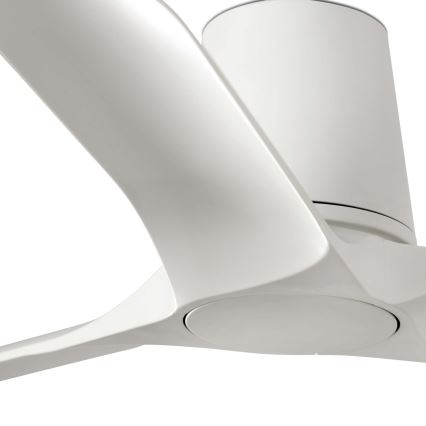 FARO 33826WT - Laeventilaator HEY TUB S valge d. 90 cm Wi-Fi Tuya + kaugjuhtimispult