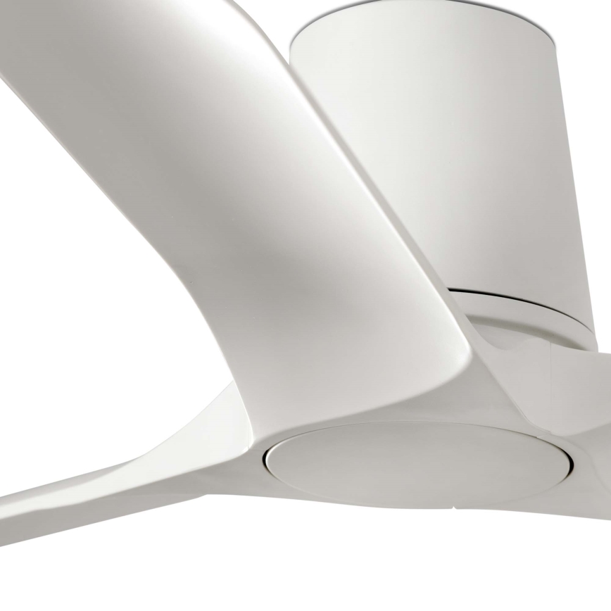 FARO 33826WT - Laeventilaator HEY TUB S valge d. 90 cm Wi-Fi Tuya + kaugjuhtimispult
