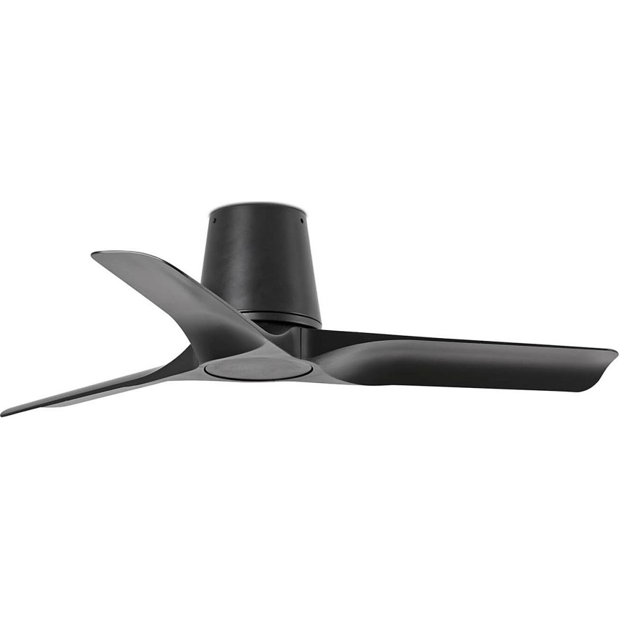 FARO 33827 - Laeventilaator HEY TUB S must d. 90 cm + kaugjuhtimispult