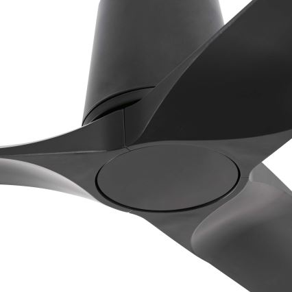 FARO 33827 - Laeventilaator HEY TUB S must d. 90 cm + kaugjuhtimispult