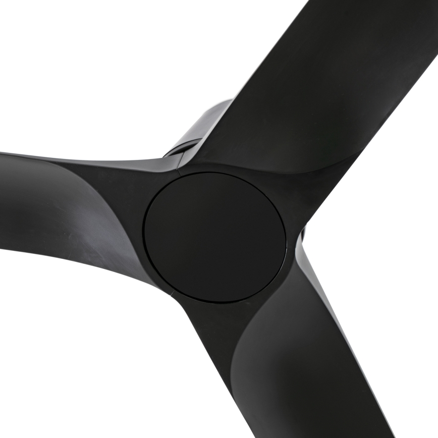 FARO 33827 - Laeventilaator HEY TUB S must d. 90 cm + kaugjuhtimispult