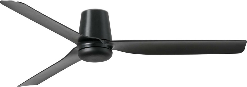 FARO 33830WT - Laeventilaator PUNT TUB M must d. 132 cm Wi-Fi Tuya + kaugjuhtimispult