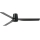 FARO 33830WT - Laeventilaator PUNT TUB M must d. 132 cm Wi-Fi Tuya + kaugjuhtimispult
