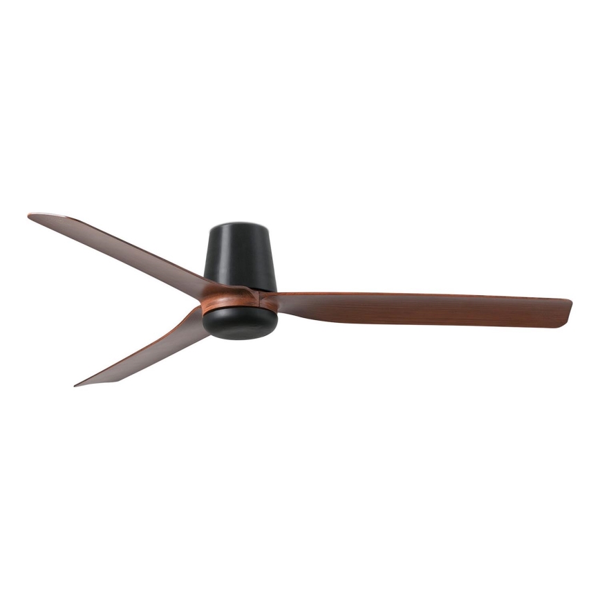 FARO 33831 - Laeventilaator PUNT TUB M pruun/must d. 130 cm + kaugjuhtimispult
