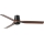 FARO 33831WT - Laeventilaator PUNT TUB M pruun/must d. 132 cm Wi-Fi Tuya + kaugjuhtimispult