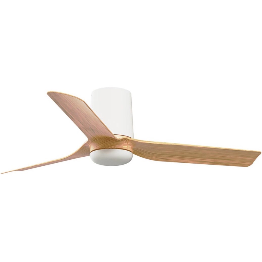 FARO 33833 - Laeventilaator MINI PUNT TUB S pruun/valge d. 90 cm + kaugjuhtimispult