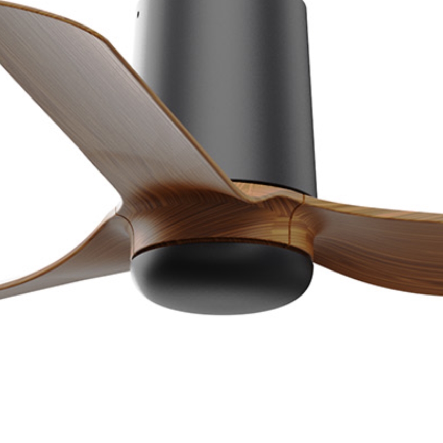 FARO 33835WT - Laeventilaator MINI PUNT TUB S pruun/must d. 90 cm Wi-Fi Tuya + kaugjuhtimispult
