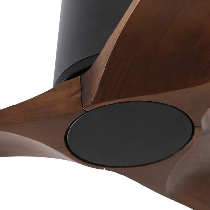 FARO 33837 - Laeventilaator HEYWOOD TUB mänd/must läbimõõt 90 cm + kaugjuhtimispult