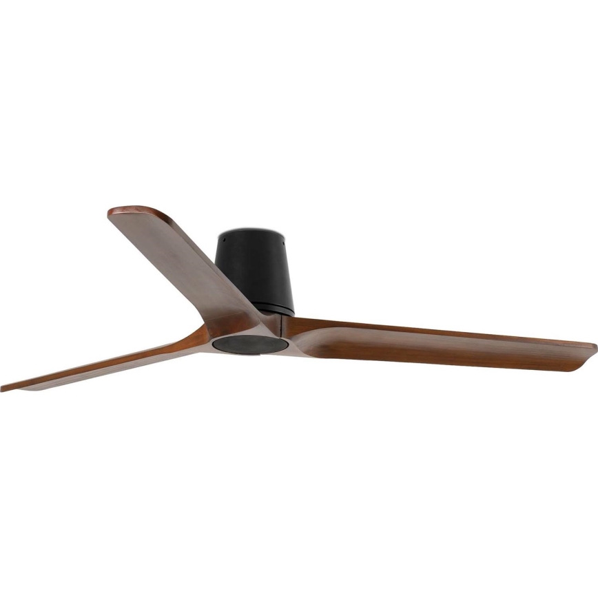 FARO 33839 - Laeventilaator HEYWOOD TUB L mänd/must d. 132 cm + kaugjuhtimispult