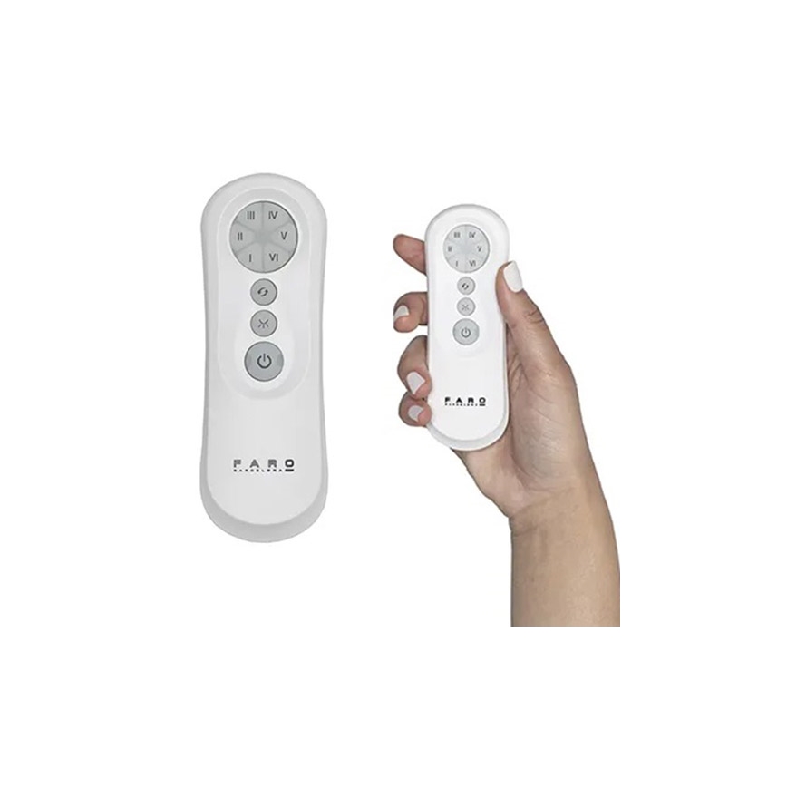 FARO 34100 - Laeventilaator MILOS must + kaugjuhtimispult