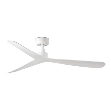 FARO 34194 - laeventilaator ROCKER M, Ø 132 cm, valge, koos kaugjuhtimispuldiga